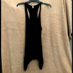 Langston racer back tank top can be worn into the fall with a jacket/blazer, etc